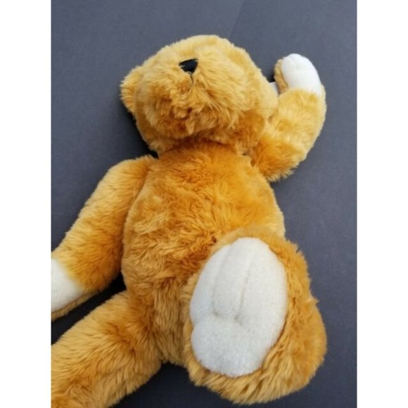 Ganz Bear Custard Large Stuffed Plush Animal - Picture 11 of 11